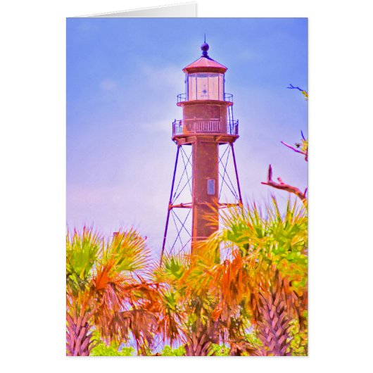 Sanibel Lighthouse collection Cards (Front)