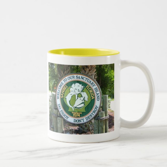 Sanibel Sign Mug (Right)
