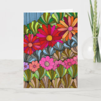 Sanibelle Pattern Letterpress Thank You Card