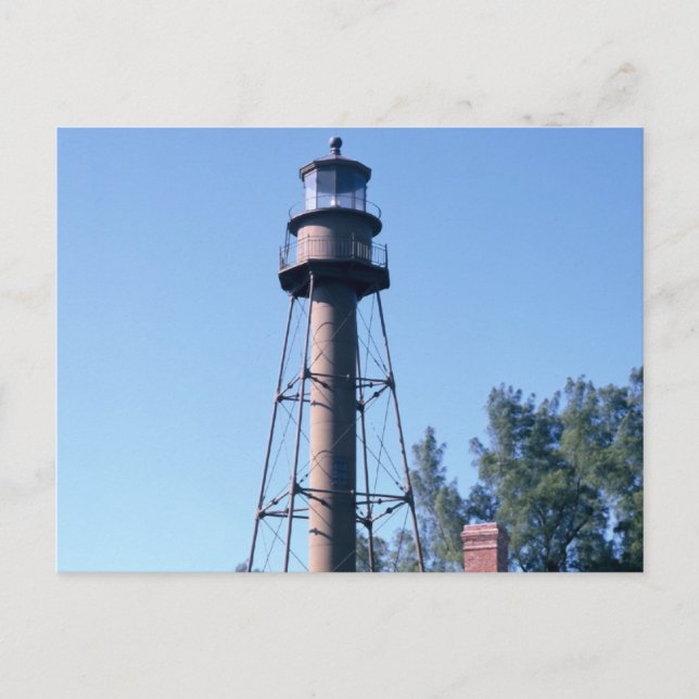 Sanible Islans Lighthouse Postcard (Front)