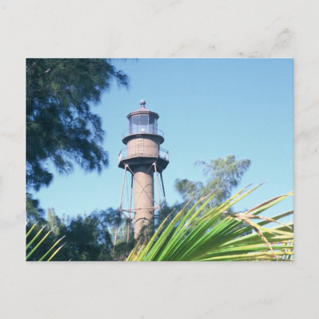 Sanible Islans Lighthouse Postcard (Front)