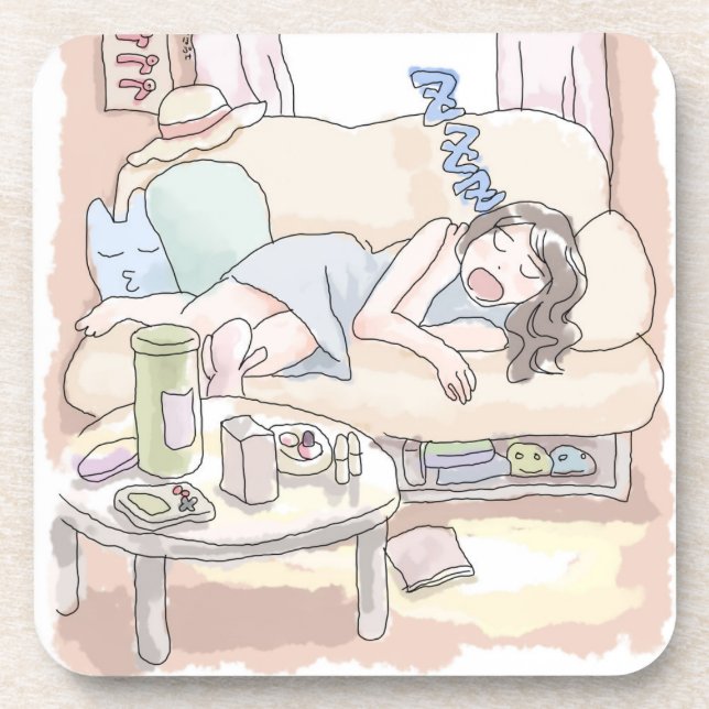 Saniiji Beverage Coaster (Front)