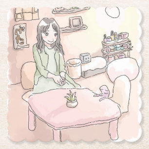 Sanireiji Soft Room Paper Coaster