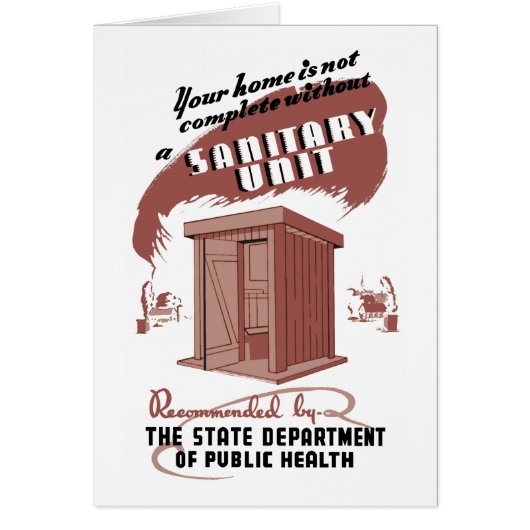 Sanitary Unit Cards (Front)