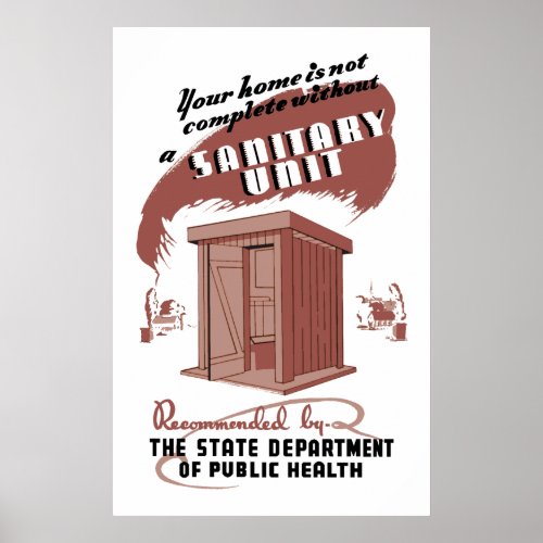Sanitary Unit Poster