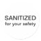 Sanitized for your safety
