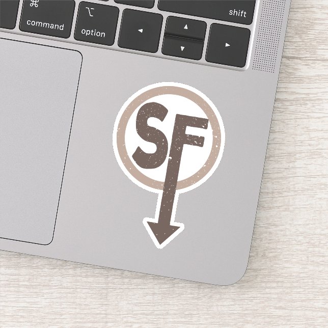 Sanitys falls, Sally face logo Sticker (Detail)