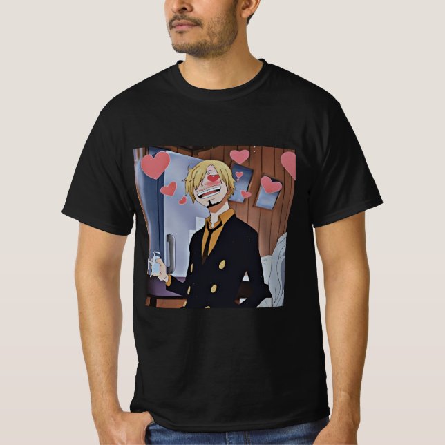 Sanji love chibi T-Shirt (Front)