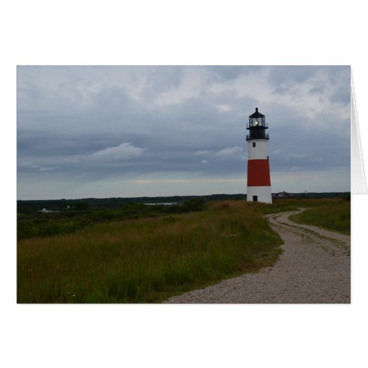 Sankaty Lighthouse Card (Front Horizontal)