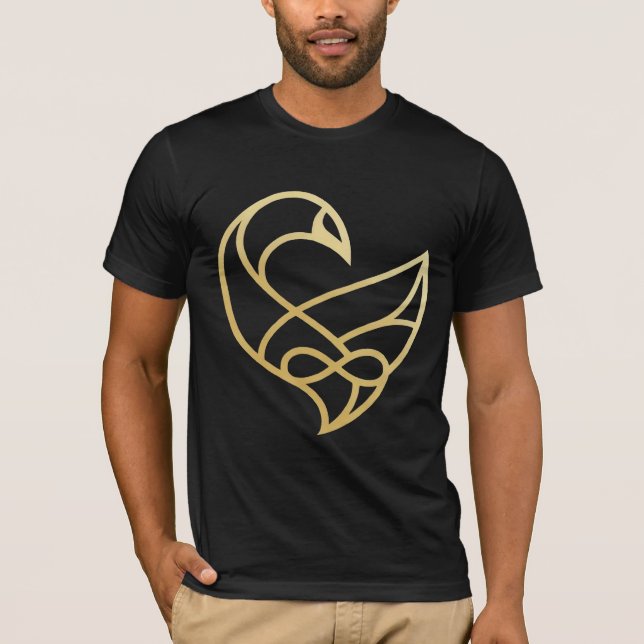 Sankofa Ascension Sankofa Bird  T-Shirt (Front)