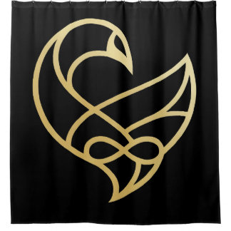 Sankofa Ascesikn Sankofa Bird Shower Curtain