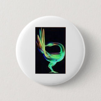 Sankofa birds pinback button