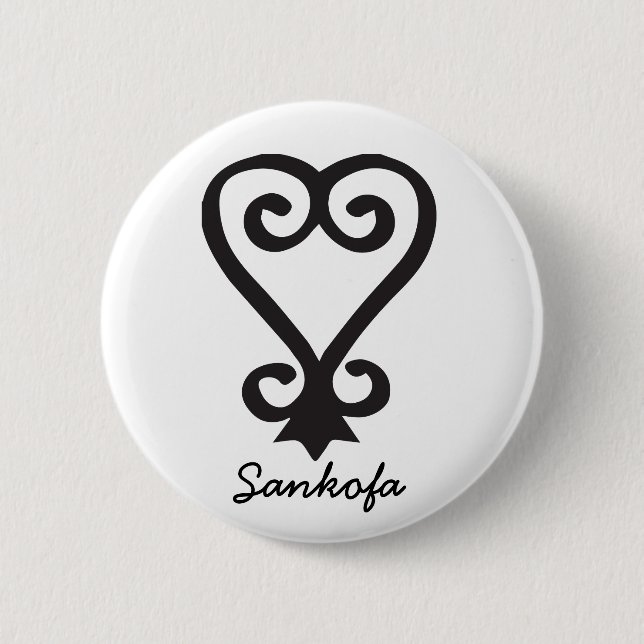Sankofa Button (Front)