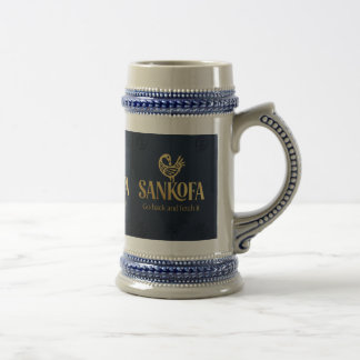 Sankofa — Go Back and Fetch It" Ghana Heritage Typ Beer Stein