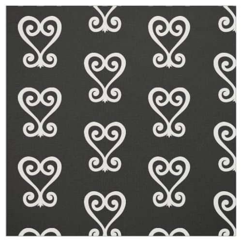 Sankofa  Return and get it _ Adinkra Symbol Fabric