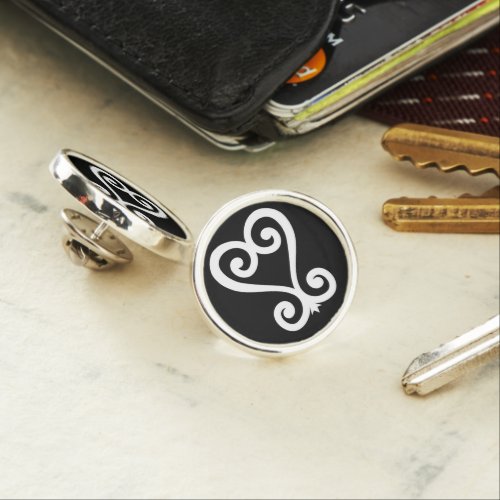 Sankofa  Return and get it _ Adinkra Symbol Pin