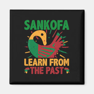 Sankofa Symbol And Adinkra Ghana For Black History Magnet