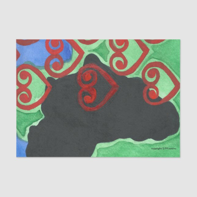 Sankofa Tissue Paper (Front)