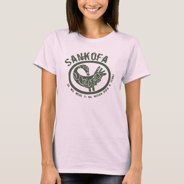 Sankofa Woman's Tee (Front)
