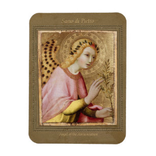 Sano di Pietro Annunciation angel CC0747 Sienese Magnet