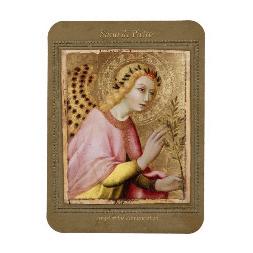 Sano di Pietro Annunciation angel CC0747 Sienese Magnet
