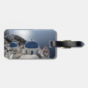 Sanorini Luggage Tag