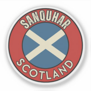Sanquhar, Scotland Sticker