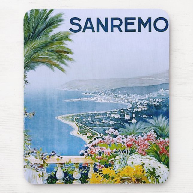Sanremo, Italy Mousemat Mouse Pad (Front)
