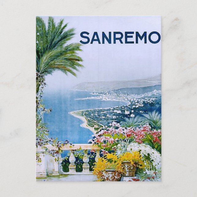 Sanremo, Italy Postcard (Front)