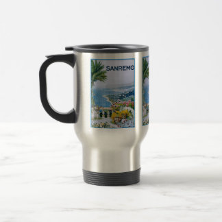Sanremo, Italy Stainless Steel Travel/Commuter Mug