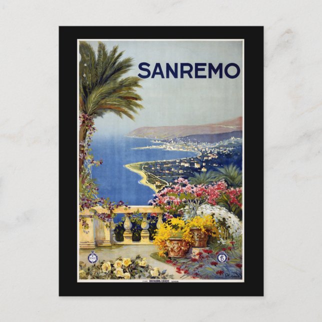 Sanremo Postcard (Front)