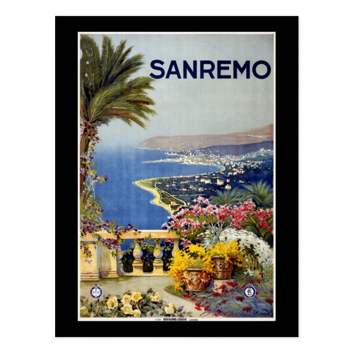 Sanremo Postcard