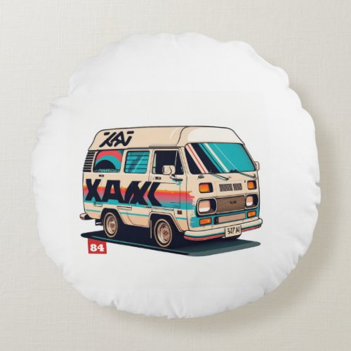 Sans Airbag Kei_Car Vans Round Pillow