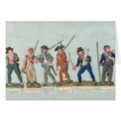 Sans Culotte Lighting his Pipe (Front Horizontal)