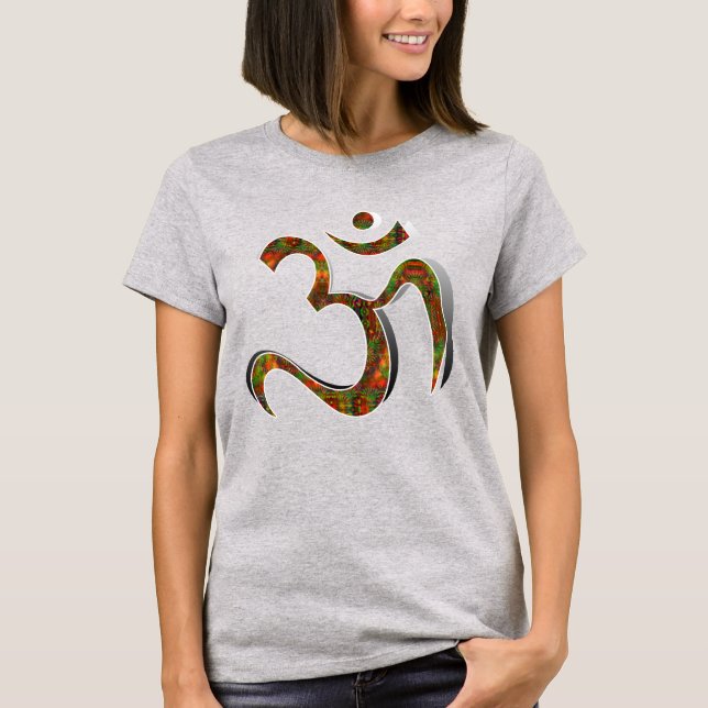 Sanskrit Yoga OM sign Shirt (Front)