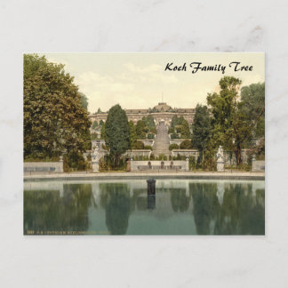 Sanssouci Palace, Potsdam, Berlin, Germany Postcard