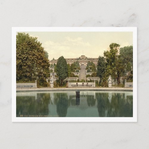 Sanssouci Palace Potsdam Berlin Germany Postcard