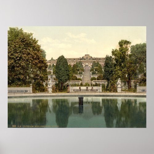 Sanssouci Palace Potsdam Berlin Germany Poster