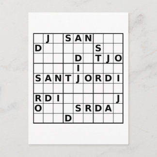 Sant Jordi doku Postcard
