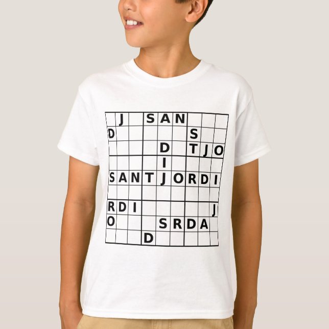 Sant Jordi doku T-Shirt (Front)