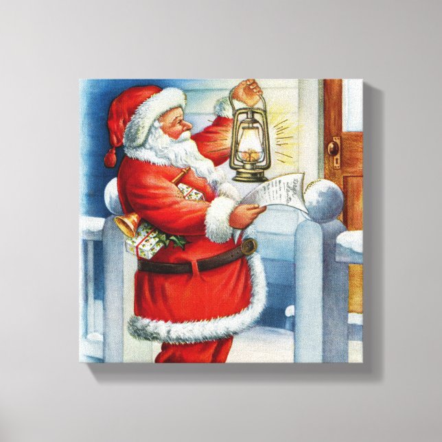 Santa 001 canvas print (Front)