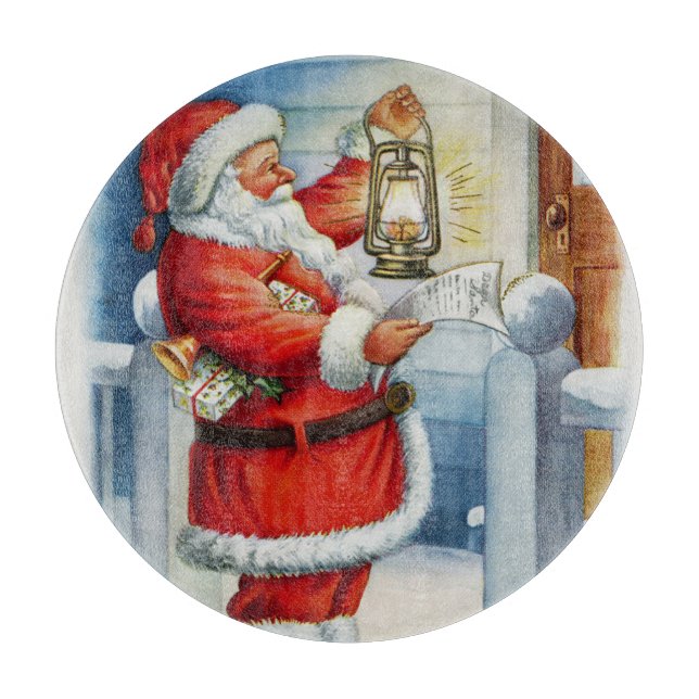 Santa 001 cutting board (Front)