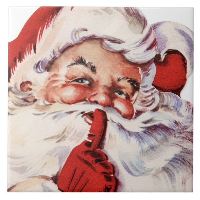 Santa 003 ceramic tile (Front)