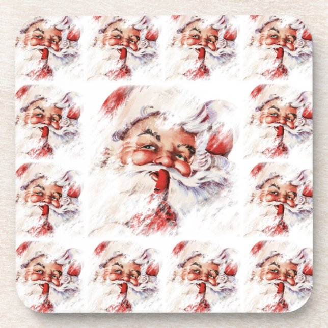 Santa 024 beverage coaster (Front)