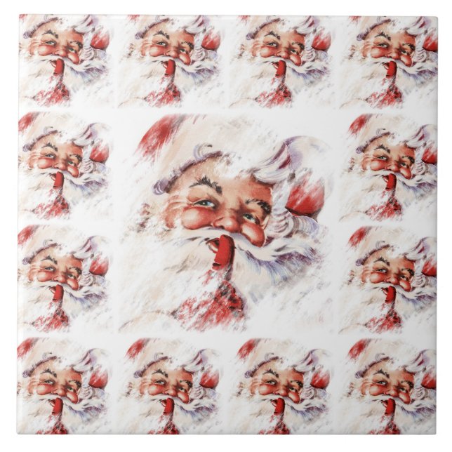 Santa 024 ceramic tile (Front)