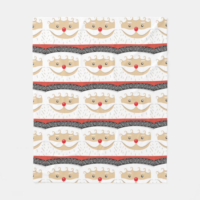 Santa 026 fleece blanket (Front)
