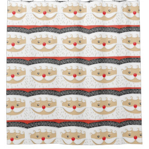 Santa 026 shower curtain