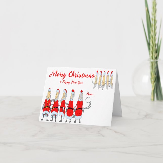 SANTA 313 HOLIDAY CARD (Front)