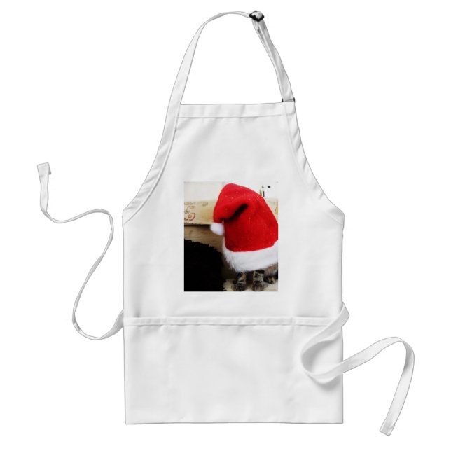 Santa 4 Paws Adult Apron (Front)