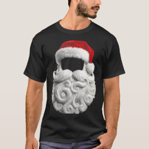 Santa 67 6 7 Six Seven Beard Cool Realistic  T-Shirt